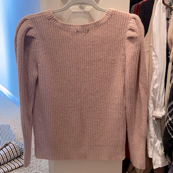 Women’s Dusty Rose Sweater - Picture 2 of 4